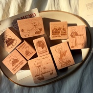 craft together_ Slow Days, Small Joys Wooden Stamp Set