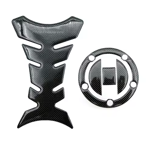 Motorcycle Fuel Gas Tank Cap Cover Pad Sticker Carbon Fiber Decals For Suzuki GSXR GSX-R 600 750 100