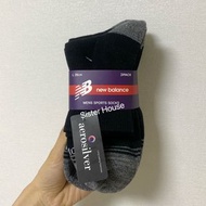(現貨3對)🇰🇷 New Balance Men Socks Set 厚底男裝襪子套裝