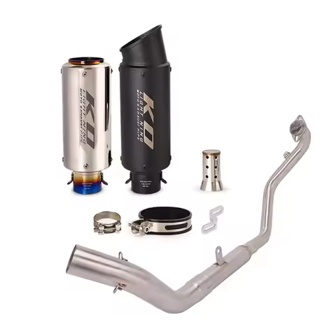 For CFMOTO 250NK 300NK 250SR 300SR 300SS Complete Exhaust System Header Mid Link Pipe 51mm Muffler s