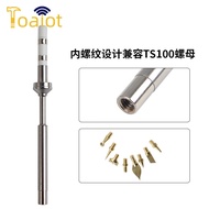3D Printer Accessories Model Hot Melt Trimming Tool Kit with Internal Thread TS100 Electric Solderin