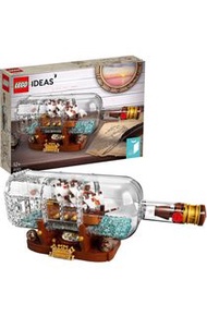 LEGO 樂高 IDEAS 92177 瓶中船 復刻版