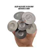 Klep 4LB 28 24  24/28 Batang 5 MM 4LA - Valve Payung Klep  4LB 24 28 - Batang 5 4LA 4LB 4LC
