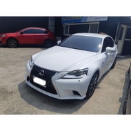 【FB搜尋桃園阿承】凌志 超人氣IS300H跑12萬 2014年 2.5 白色 二手車 中古車
