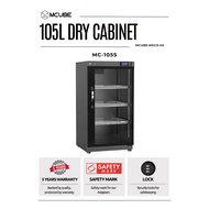 MCUBE 105L Digital Dry Cabinet | Dry Box for Camera & Lens | Humidity Control Storage