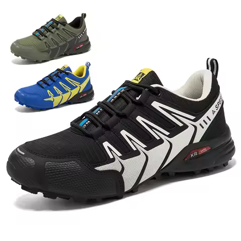 MTB Cycling Shoes Men’s Mountain Road Bike Sneakers Motorcycle Shoes Waterproof Bicycle Shoes Outdoo