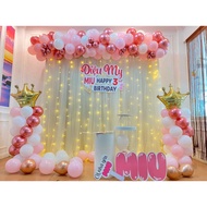 Led curtain 16 strands 3x3m