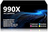 Remanufactured 990X High Yield Ink Cartridge Replacement for HP 990X for HP PageWide Color 755dn MFP