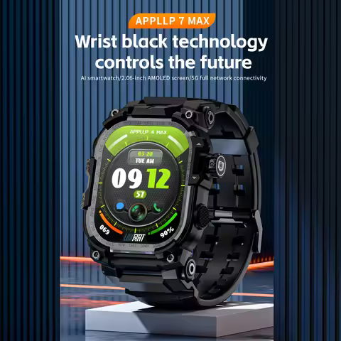 Q888 5G LTE Smartwatch 2.06inch Amoled Larger Screen Android 10.0 Smart Watch With 8MP Rotating Came