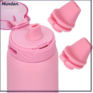 MUNDAN 2PCS Water Bottle Silicone Mouthpiece, Silicone Durable Water Bottle Bite Valve Replacement, 