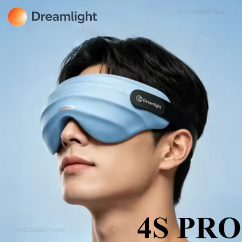 Dreamlight 4S Pro Memory Foam Eye Mask Full Blackout 3D Stereoscopic Sleep Eyeshade Adjustable Adult