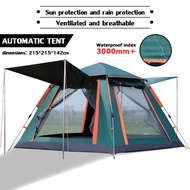 Outdoor Tent 6-8 Persons Auto Tent Camping Tent Family Tent Waterproof Automatic Double-Layer