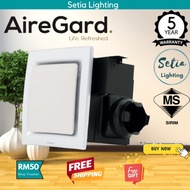 AireGard AS 6090 9020 SQ110 8" 10" inch Ceiling Air Ventilation Exhaust Fan Silent Quiet Kipas Exzos