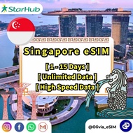 【Singapore eSIM 5G UNLIMITED】5G HIGH SPEED DATA【新加坡eSIM】Unlimited Singapore eSIM