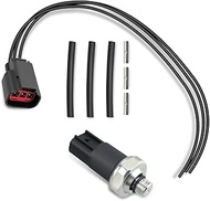 Fuel Line Pressure Sensor & Repair Harness Fit for Ford F-250 F-350 F-450 F-550 Super Duty 6.7L 2011