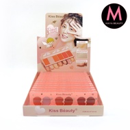 {12 Palettes} Kiss Beauty 3IN1 Heart Palette Makeup Shimmer Gives A Colorful Face no.87123