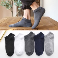 Fashion Low Cut Men Stocking Korea Ins Solid Color Stocking Crew Men Socks 男生袜子Lelaki stocking