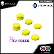 Skull & Co. Thumb Grip Set for Steam Deck / ROG Ally Skull and Co Thumbgrips Neon Yellow