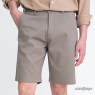 GALLOP : Striped shorts pants กางเกงขาสั้นผ้าทอริ้ว รุ่น GS9029 สี Grey - เทา / ราคาปกติ 1790.-