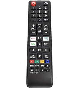 General Replacement Remote Control Fit for UN43TU7000FXZA UN50TU7000FXZA UN55TU7000FXZA UN58TU7000FXZA UN65TU7000FXZA UN70TU7000FXZA UN75TU7000FXZA TU7000 for Samsung Crystal UHD 4K Smart TV