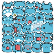 G Type BugCat-Capoo Cat Cat Worm Coffee Wave Sticker Cute Cartoon Anime Handbook Material Water Cup 
