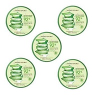 5 Units of of Nature Republic Soothing and Moisture Aloe Vera 92% Soothing Gel - 300ml