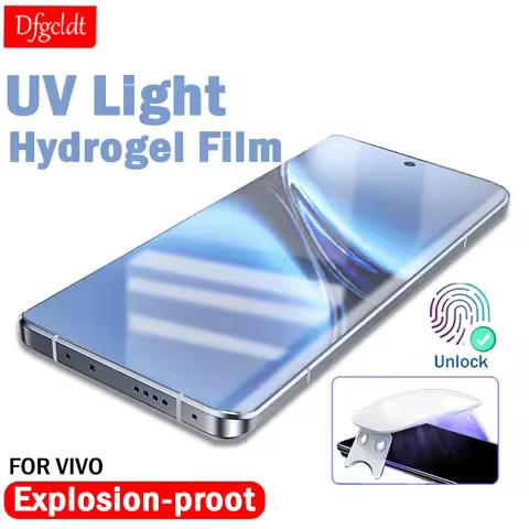 Full Curved Hydrogel Film for Vivo X200 X100S X100 Ultra Screen Protector for Vivo X70 X80 X90S X90 