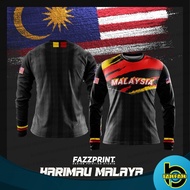 PADU FAZZ HM05 - BAJU HARIMAU MALAYA TEAM MALAYSIA RED MERDEKA MALAYSIA