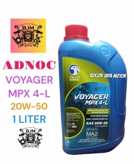 OLI ADNOC VOYAGER MPX 4L 20W 50 1 LITER OLI MOTOR 4T MURAH 1LITER