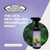 Growth Technology Houseplant Myst 750ml (Pest repellent  growth enhancer plant tonic leaf conditione