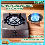 ✻Burner Gas Stove Heavy Duty Burner Electronic Ignition Gas Stove Desktop Energy Saving Family Gas♣