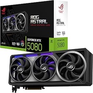 ASUS ROG Astral GeForce RTX 5080 16GB GDDR7 Gaming Graphics Card (Nvidia GeForce RTX5080, Four Fans,