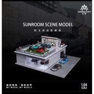 MoreArt Diorama 1: Sunroom Scene model64