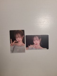 IVE wonyoung小卡