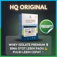 Amino9 All Natural Protein (15 Sachet) - Tambah Tenaga Cepat, Kenyang Lebih Lama, Imun Kuat