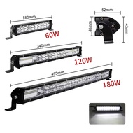 12V24V รถยนต์กลางวันไฟเดย์ไลท์LED แถบแสงสำหรับทำงานCombo Spot Flood DRL