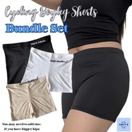 Lucy Cycling Boyleg Shorts Bundle Set -Xsmall to 5XL High Quality Stretchable Thick Fabric