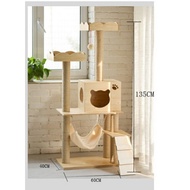 CAT HOUSE TREE VILLA RUMAH KUCING CAT