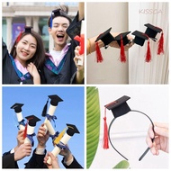 KISSCA Mini Doctor Hat, Graduation Season Small Graduation Hat Mini Bachelor Hat Hairpin, Congratula