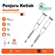 Mobility 786 Penjuru Ketiak Aluminium (XS, S, M, L) Aluminium Axilla Crutches Rangka Aluminium Ringa