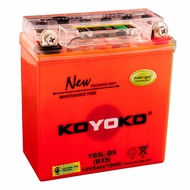 YB5L YB5 YB5L-BS KOYOKO Gel G2 Battery Bateri Wave125 Click EX5 Class LC135 V1 Demak EVO KRISS Smash