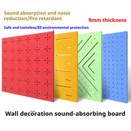 Acoustic Panel Polyester Fiber Punching Sound-Absorbing Panel Acoustic Panel Piano Studio Recording 