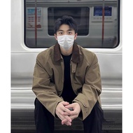 Cleanfit Barn Style Jacket แจ็คเก็ตแบบสั้นสไตล์ย้อนยุคสำหรับผู้ชาย ฤดูใบไม้ผลิและฤดูใบไม้ร่วง แจ็คเก