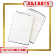 ✙◙✽Steno Spiral Notebook A5/B5 (Muji Style) with PP Cover (Premium Quality) Muji Style Steno Notepad