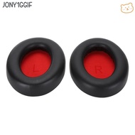 JONY1GGIF Protein Leather Headphone Ear Pads, Enhanced Bass Noise Isolation Replacement Ear Cushions