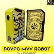 Dovpo Mvv 2 Robot Edition 280w Double Baterai 18650 AUTHENTIC Vape Pod