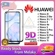 Tempered Glass 9D Huawei Nova 2i 2 Lite 3 3i 3e 4 4e 5 5i 7i 5T Pro Full Phone Screen Protector