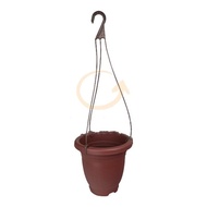 Hanging Garden Pot GP3002H Toyogo - Plastic Flower Pot With Hanger Planter Plant Home Deco