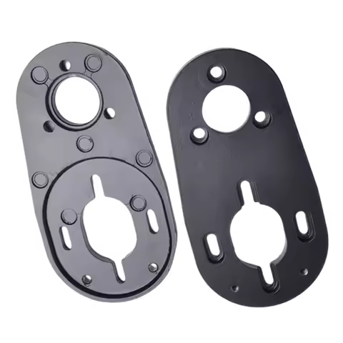 1 Pair Motor Mount Brackets Electric Skateboards Motor Mount Brackets Aluminum Alloy For 6354 6368 6