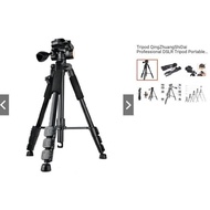 Qingzhuangshidai Professional Dslr Tripod Portable Travel Q111